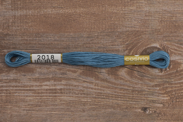 Мулине COSMO однотонный цвет  2018      . Арт 25-6/2018      