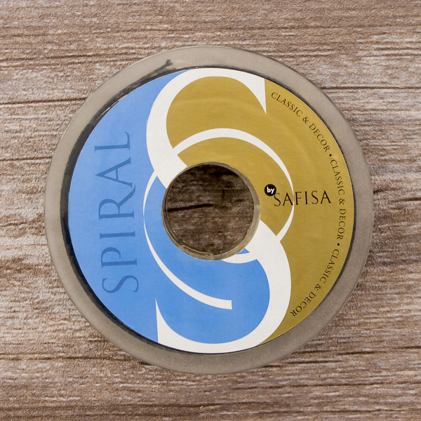 Лента с рисунком клетка SAFISA, 16(18) мм, 25 м, цвет 01, черный. Арт 469-16мм-01             