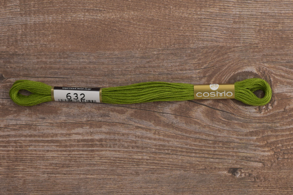Мулине COSMO однотонный цвет  632       . Арт 25-6/632       