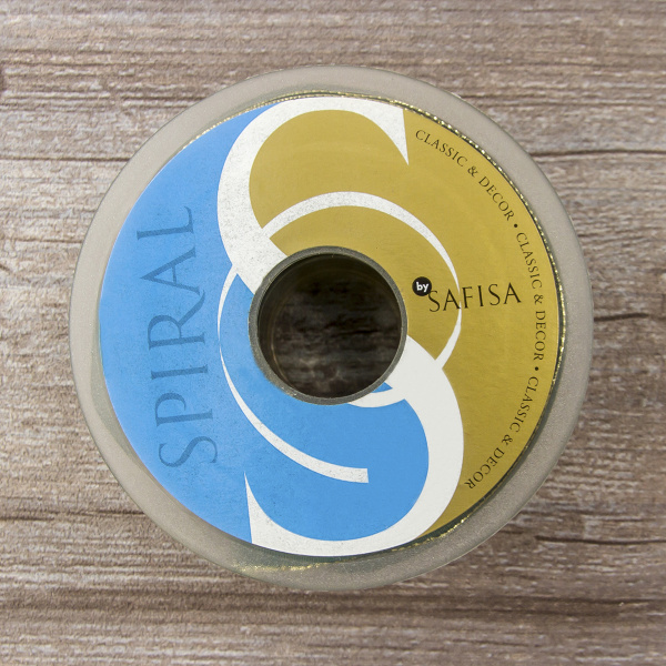 Лента органза "с памятью" SAFISA, 38 мм, 25 м цвет 97, болотный. Арт 525-38мм-97             