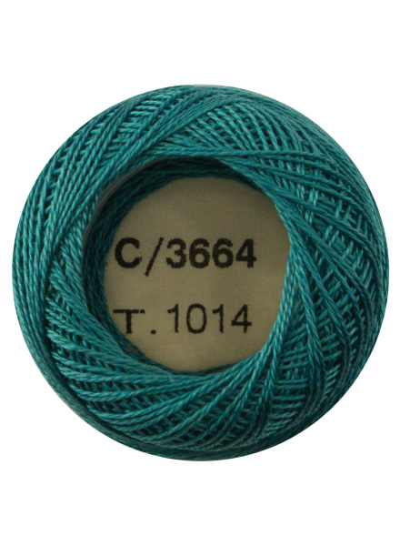 Мулине "Finca Perle"(Жемчужное"), №16,однотонный цвет 3664. Арт 00008/16/3664           