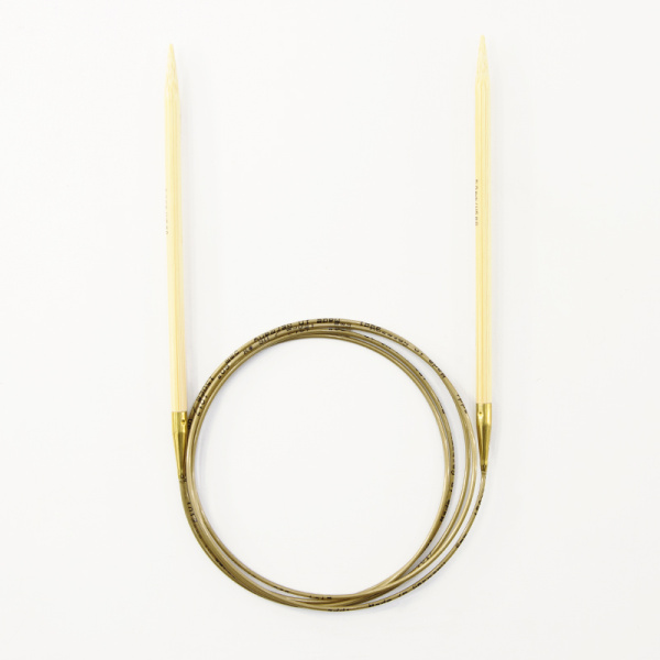 Спицы, круговые, бамбук addiNature BAMBOO №5, 150 см. Арт 555-7/5-150