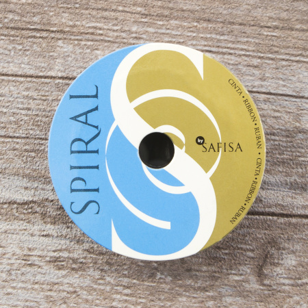 Лента органза SAFISA мини-рулон, 7 мм, 4,5 м, цвет 32, желтый. Арт P00520-7мм-32           