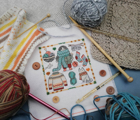 Набор для вышивания  "Уютное хобби". Арт 13.003.36