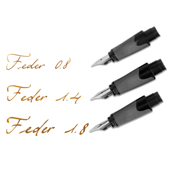 Набор для каллиграфии "Air Best Writer", 6 предметов, корпус ручки белый/серый с розовым золотом. Арт 10062