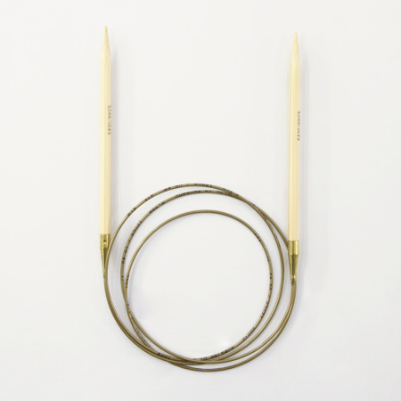 Спицы, круговые, бамбук addiNature BAMBOO №5,5, 120 см. Арт 555-7/5.5-120