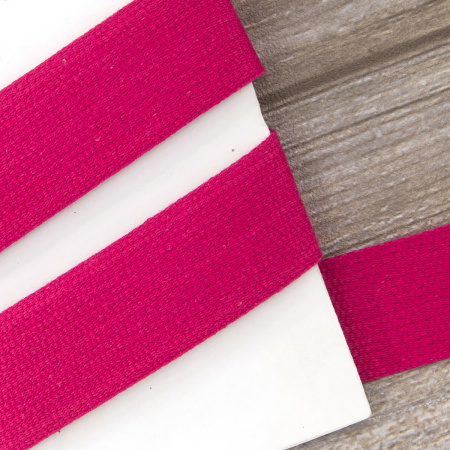 Тесьма ременная (стропа) PEGA малиновая, 30 мм. Арт 834111530.7432