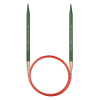 Спицы металлические круговые супергладкие addiChristmas, №6, 80 см.. Арт 705-2/6-80