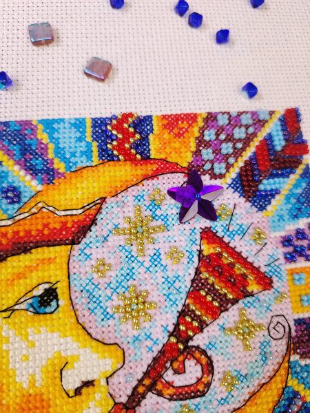 Набор для вышивания  "Свет-месяц". Арт 13.003.72