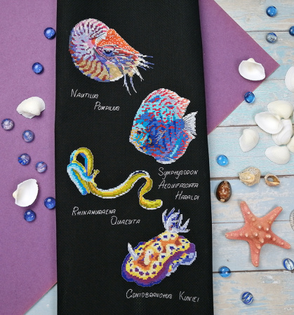 Набор для вышивания "Морские обитатели". Арт 03.019.04