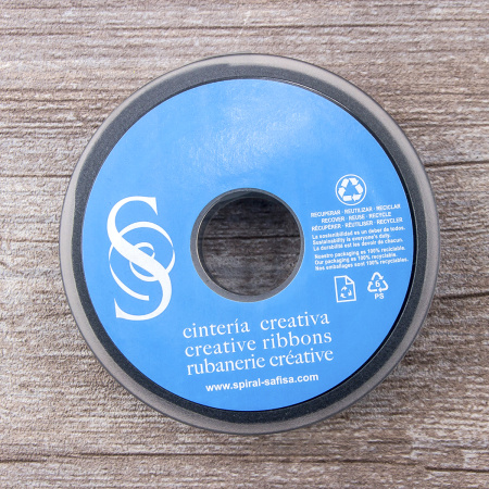 Шнур атласный SAFISA 2 мм, 25 м, цвет 01, черный. Арт 462-01                  