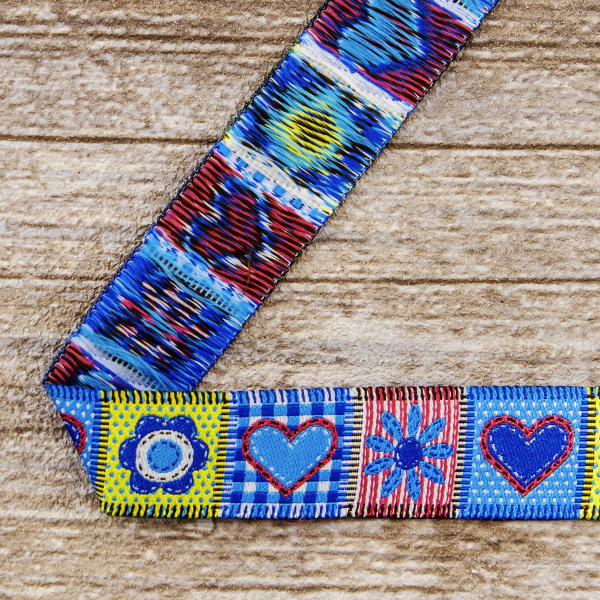 Лента жаккард SAFISA, 20 мм, 15 м, цвет 02. Арт 9178-20мм-02