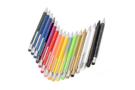 Ручка шариковая TROIKA многофункциональная "CONSTRUCTION". Арт PIP20/OF