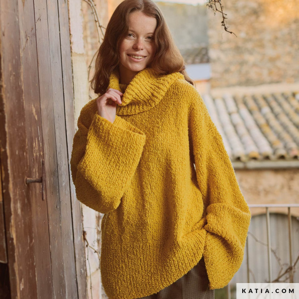 Журнал с моделями по пряже Katia  Woman-Man 100% WOOL TEXTURES 1. Арт 7924