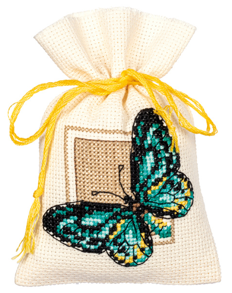 Набор для вышивания мешочков (саше) "Бабочки". Арт PN-0147918