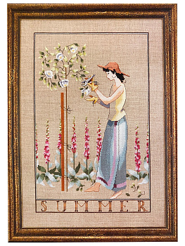 Схема для вышивания MIRABILIA "Лето в саду". Арт MD50