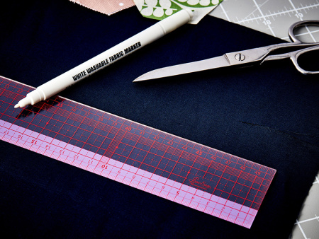 Линейка для пэчворка с градацией в сантиметрах, 50 х 5 см. Арт NL4200