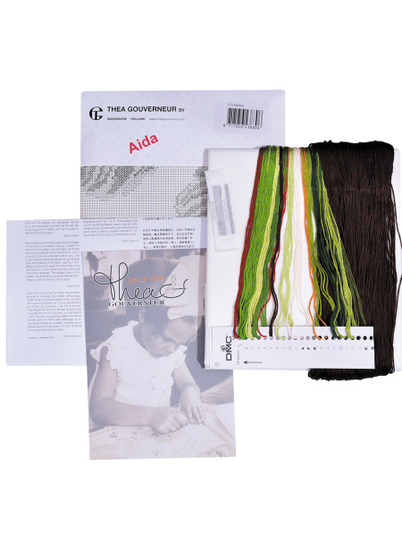 Набор для вышивания "Каштановое дерево", канва лён  32 ct. Арт 830