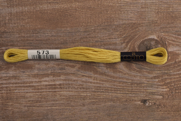 Мулине COSMO однотонный цвет  573       . Арт 25-6/573       