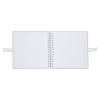 Заготовка для альбома на пружине WHITE. Арт PMA101406
