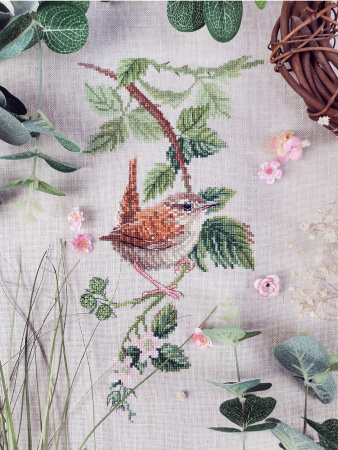 Набор для вышивания  "Ветка ежевики". Арт 03.011.16