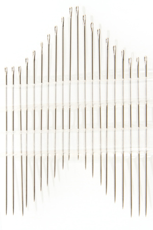 Иглы швейные ручные с острым кончиком № 9, 20 шт. Арт 208.9                   