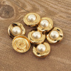 Пуговица DISBOTON, размер 40 цвет C/GOLD1 D 079. Арт 3329340GOLD10D