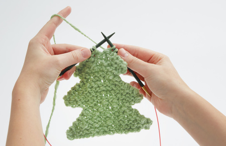 Спицы металлические круговые супергладкие addiChristmas, №5, 80 см.. Арт 705-2/5-80