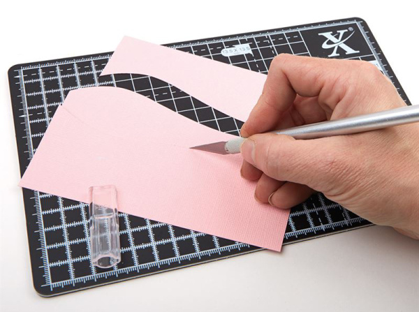 Мат и нож для скрапбукинга со сменными лезвиями . Арт XCU268436