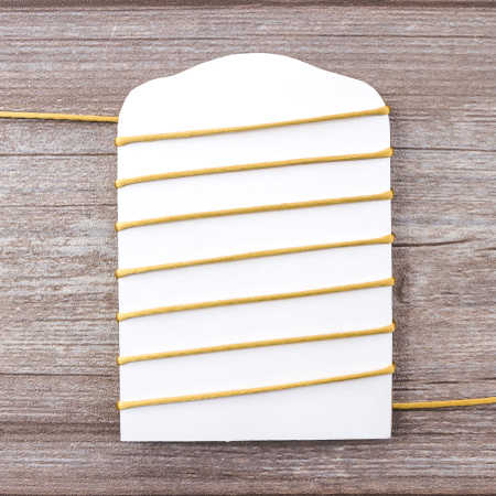 Шнур атласный SAFISA 2 мм, 25 м, цвет 54, бежево-золотистый. Арт 462-54                  