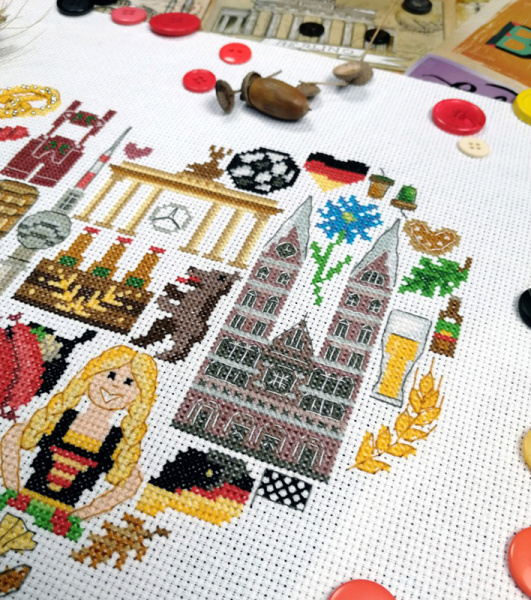 Набор для вышивания "Германия". Арт 11.001.27