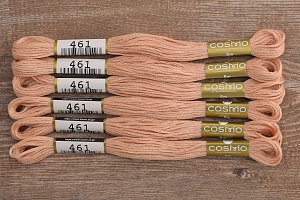 Мулине COSMO однотонный цвет  461       . Арт 25-6/461       