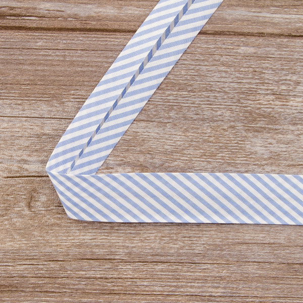 Косая бейка с рисунком SAFISA, арт.6282, 30 мм, 25 м, цвет 04. Арт 6282-30мм-04