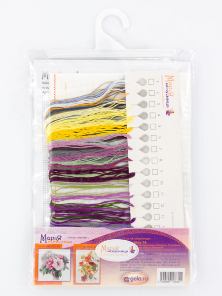 Набор для вышивания "Анютины глазки" . Арт 06.002.39