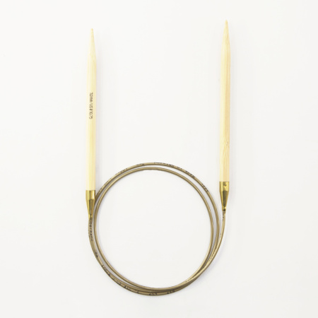 Спицы, круговые, бамбук addiNature BAMBOO №7, 100 см. Арт 555-7/7-100