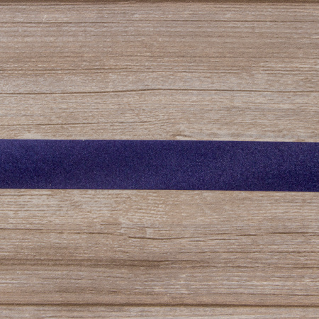 Косая бейка атласная 30 мм, 25 м, цвет 15, темно-синий. Арт 6260-30мм-15            