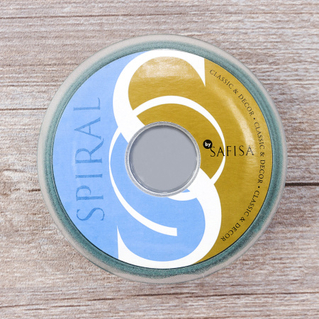 Шнур атласный SAFISA 2 мм, 25 м, цвет 43, зеленый темный. Арт 462-43                  