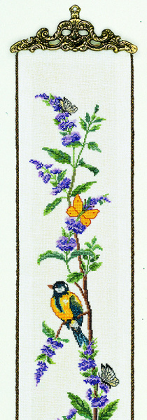 Набор для вышивания "Птичка на ветке, мак, лето". Арт 13-264                  