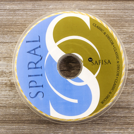 Косая бейка с рисунком SAFISA, арт.6282, 30 мм, 25 м, цвет 22. Арт 6282-30мм-22