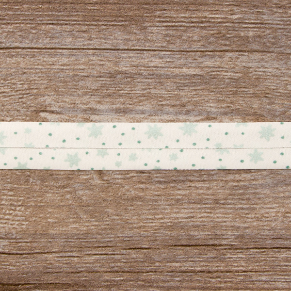 Косая бейка с рисунком SAFISA, арт.6594, 20 мм, 20 м, цвет 03. Арт 6594-20мм-03