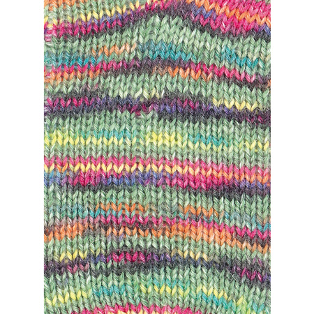 Пряжа Step 6 Irish Rainbow Colours, 75% шерсть, 25% полиамид, 410 м, 150 г. Арт 97826-0742