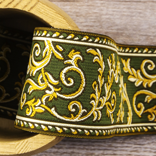 Лента жаккард SAFISA, 50 мм, 15 м, цвет 04. Арт 9113-50мм-04            