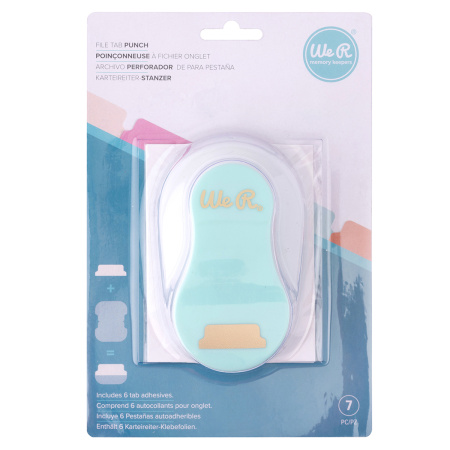 Дырокол фигурный "Вкладка" с наклейками для разделителей. Арт 71312-8