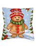 Набор для вышивания подушки "Пряничный человечек". Арт PN-0214122