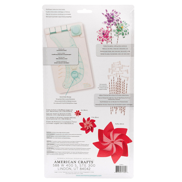 Доска «Pinwheel Punch Board» для изготовления ветряных топеров. Арт 71345-6