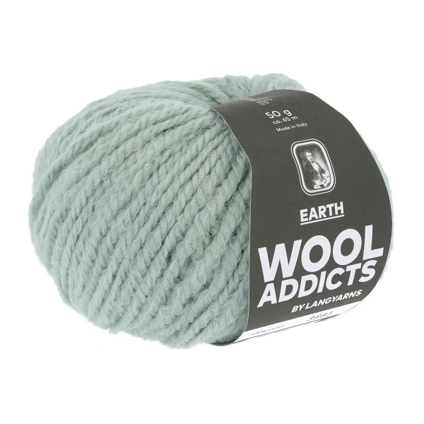 Пряжа Earth, 50% альпака, 35% нейлон, 15% шерсть, 50 г, 65 м. Арт 1004.0091