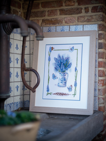 Набор для вышивания "Голубой кувшин"  . Арт PN-0194854