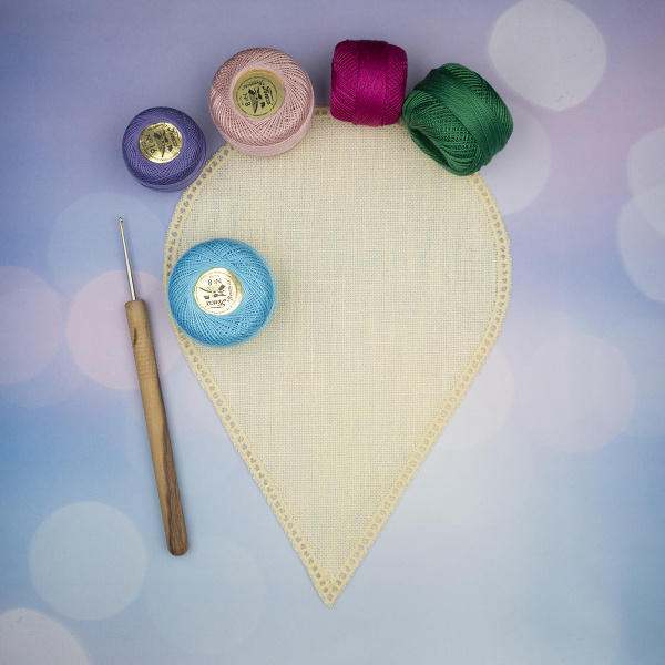 Форма для обвязывания крючком "Капелька". Арт 7028/237                