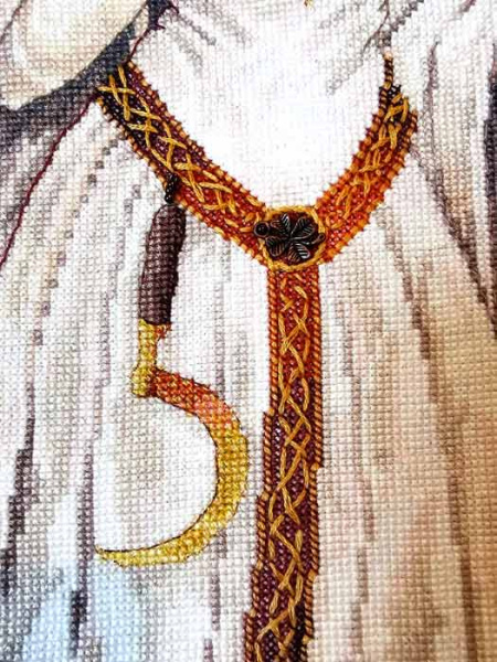 Набор для вышивания "Viviane, Dame du Lac" (Вивиан, Леди Озера). Арт 176-Z009 МК