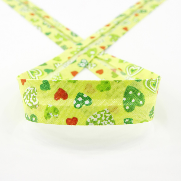 Косая бейка с рисунком SAFISA арт.6530, 20 мм, 20 м, цвет 118. Арт 6530-20мм-118